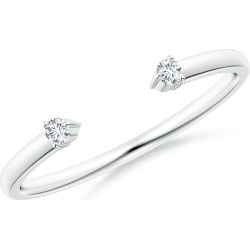 Two-Stone Diamond Open Ring