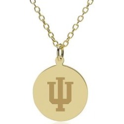 Indiana 14K Gold Pendant and Chain