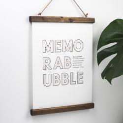 Witty Cava Definition Print