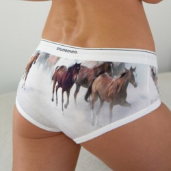 Women's Brief In Horses