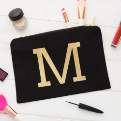 Personalised Initial Make Up Bag