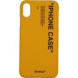 Off-White Yellow Quote iPhone X Case