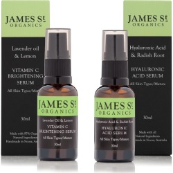 Duo Pack Vitamin C Brightening Serum & Hyaluronic Acid Serum