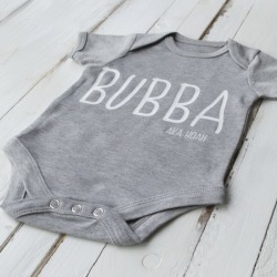 Personalised Nickname Baby Grow