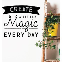 Create A Little Magic Removable Wall Sticker