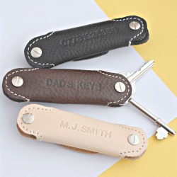 Personalised Leather Key Case