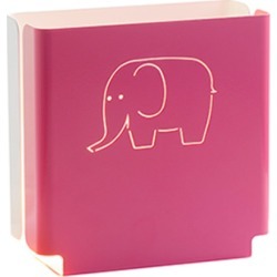 Kids' pink elephant night light