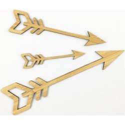 Set of 3 bamboo arrows