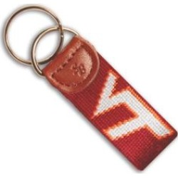 Virginia Tech Cotton Key Fob
