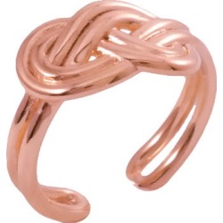 MARIE JUNE Jewelry - Figure 8 Knot Rose Gold Ring