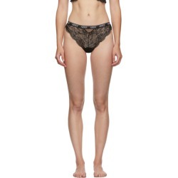 Aries Black Lace Brazilian Briefs