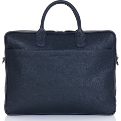 David Hampton - Richmond Leather Executive Briefcase In Midnight
