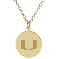 Miami 14K Gold Pendant and Chain