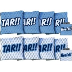North Carolina Tar! Heels! All Weather Replacement Cornhole Bag Set
