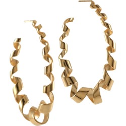 MARIE JUNE Jewelry - Loopty Loop Gold Earrings
