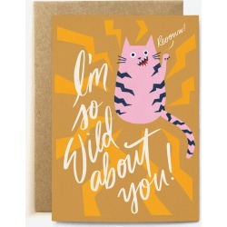 Wild About Greeting Card