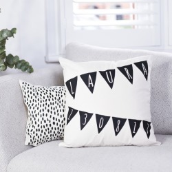 Personalised Nursery Bunting Cushion