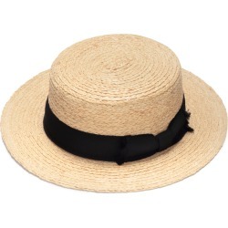 Justine Hats - Classic Boater Straw Hat