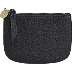 Betsy & Floss - Half Moon Leather Purse In Black found on MODAPINS