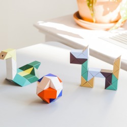 Areaware snake blocks small