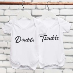 Double Trouble Onesie Set
