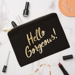 Personalised Slogan Make Up Bag