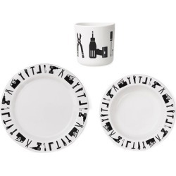 Tool School Kids Tableware Set