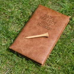 Personalised Golf Score Book