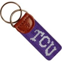 Texas Christian Cotton Key Fob