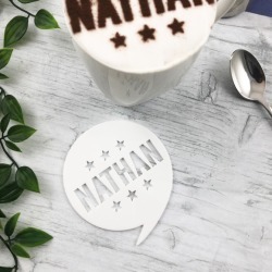 Personalised name stencil