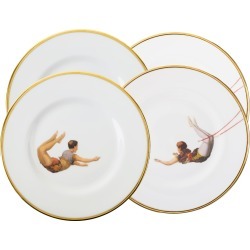 Melody Rose London - Acts Of Daring Set Of 4 Plates