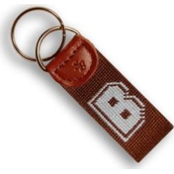 Brown Cotton Key Fob