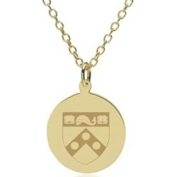 Penn 14K Gold Pendant and Chain