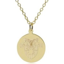 West Point 14K Gold Pendant and Chain