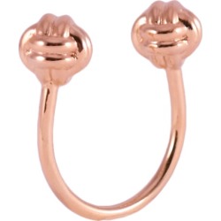 MARIE JUNE Jewelry - Monkey Paw Knot Rose Gold Ring