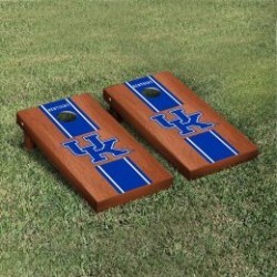 Kentucky Wildcats Cornhole Game Set Rosewood Stained Stripe UK