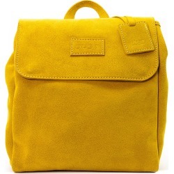 THE DUST COMPANY - Mod 238 Leather Suede Yellow Backpack