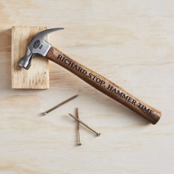 Personalised 'Stop. Hammer Time' hammer