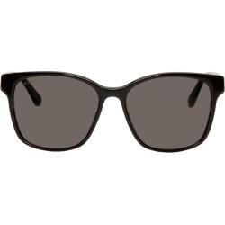 Gucci Black Acetate Square Sunglasses