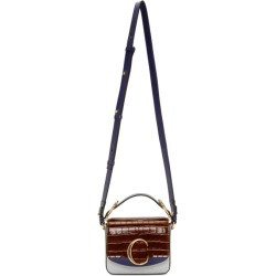 Chloe Blue and Brown Mini Chloe C Bag