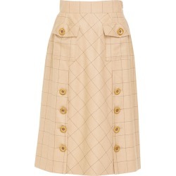 Doyi Park - Big Button Pocket Skirt Lb