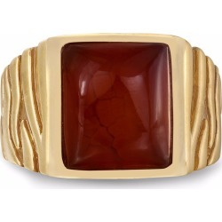 LMJ - Cracked Agate Stone Ring