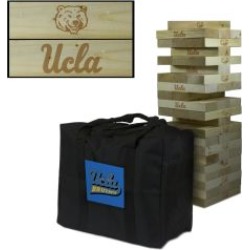 UCLA Bruins Wooden Tumble Tower Game Primary Logo Tower