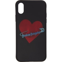 Palm Angels Black Pin My Heart iPhone X Case