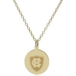 Holy Cross 14K Gold Pendant and Chain