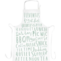 Meal names apron