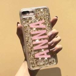 Karat Magic Custom Initial iPhone Case - Yellow Gold with 24K Gold