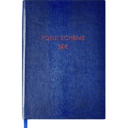 Sloane Stationery - Ponzi Scheme Small Notebook found on Bargain Bro from Wolf & Badger US for USD $29.64