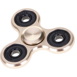 Turbo Tri Fidget Spinner in Gold