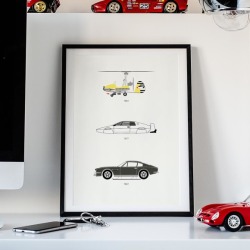 Live and Let Drive - James Bond Poster